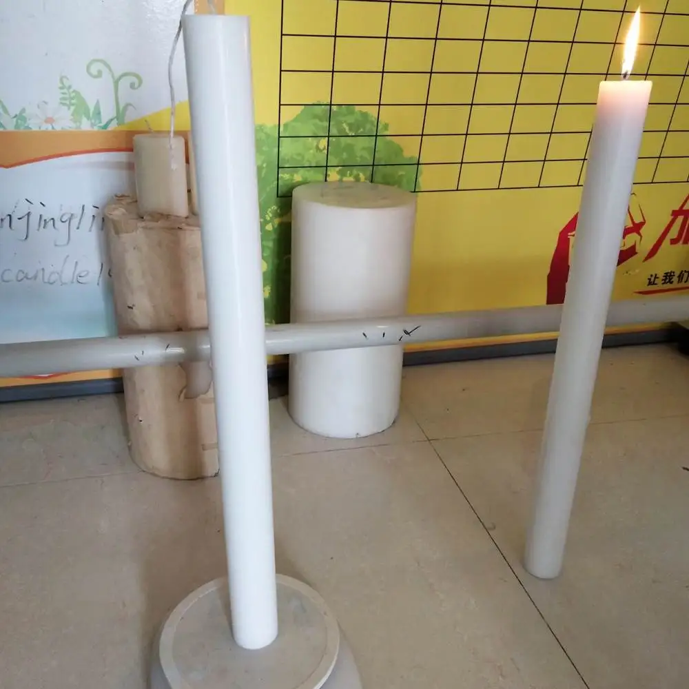 
white fluted stick/spiral/taper candles candles wholesale factory 