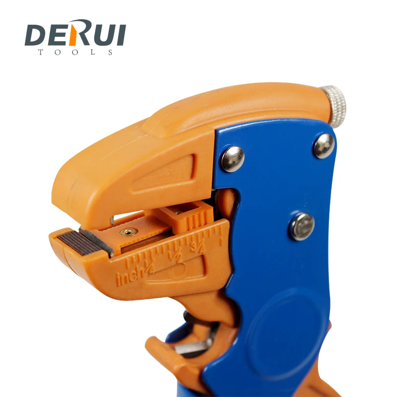 HS-700D Automatic Self Crimper Stripping Cutter Adjusting Cable Wire Stripper