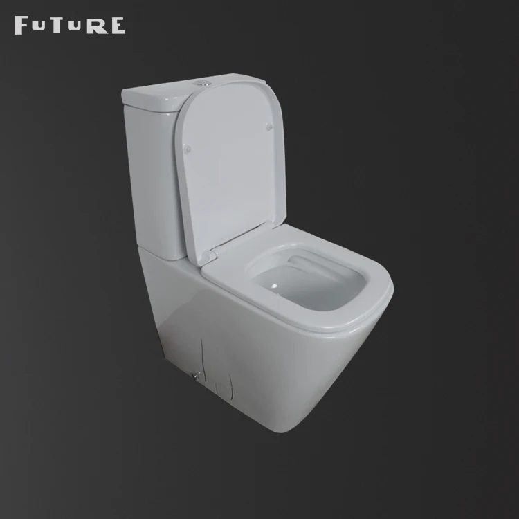
Manufacturer Bathroom Ceramic Sanitary ware Two Piece Close Coupled WC Toilet lavatory 