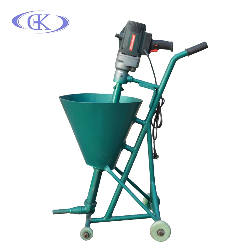 
Electric drill cement mortar grout injection pump 