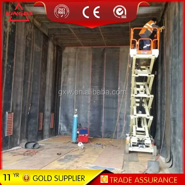 
sand blasting booth room for truck body 