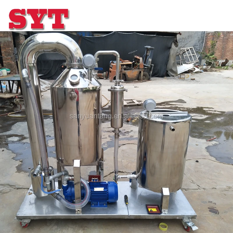 FM600 low temperature vacuum bee extractor honey processing machine