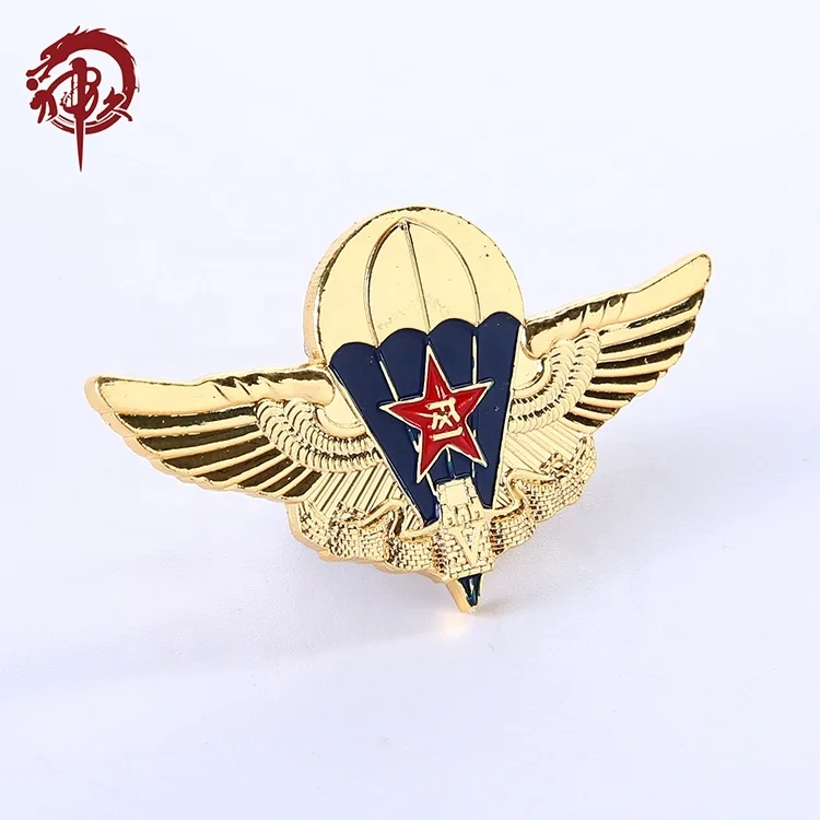 
Factory wholesale custom logo enamel affordable custom logo metal pin badges 
