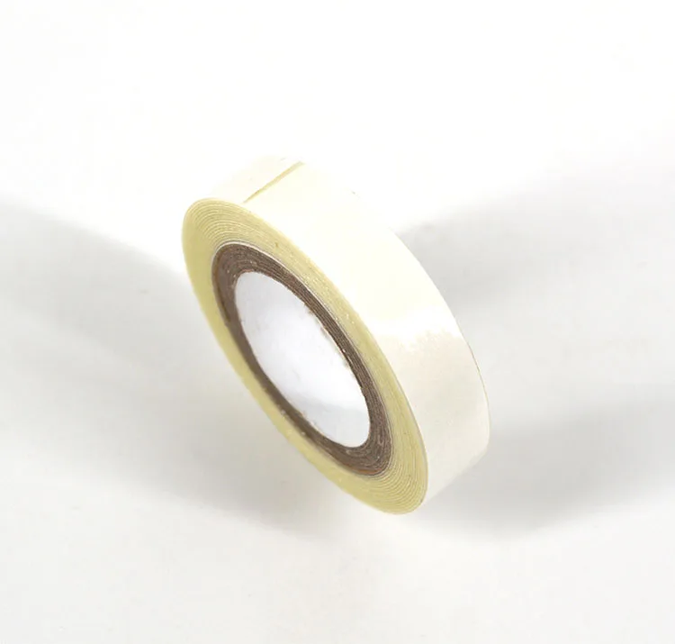 0.8cm*6yards Double Sided White Tape Rolls Hair Extension Tape Toupee Tools