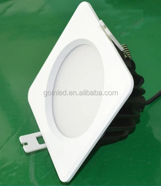 9w led downlight IP65 waterpoof ceiling spot recessed led downlight square for bathroom&sauna room