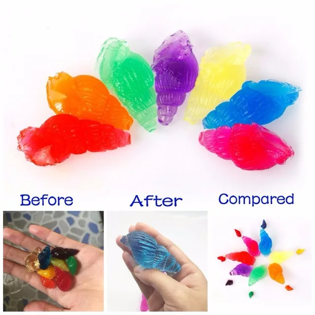 hydrogel balls non-toxic growing water gel balls hydrogel water gel super absorbent polymer toys