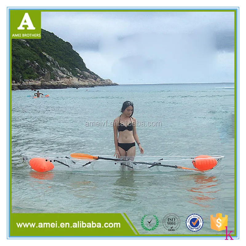 
Latest OEM Vacuum Forming Clear Belly Boat for Racing With Good Texture 