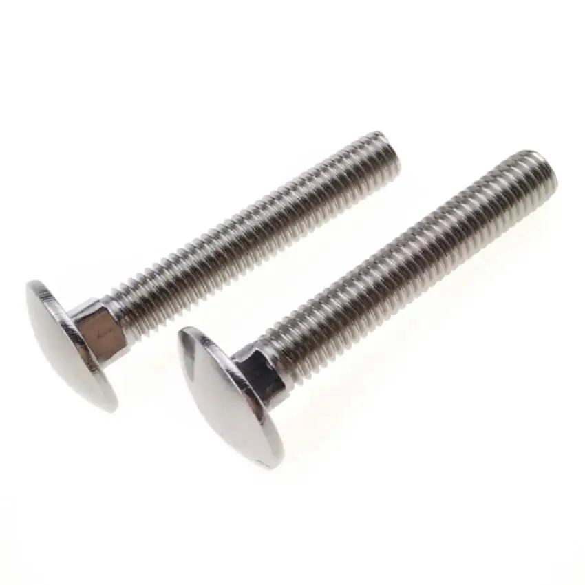 
M8 Stainless Steel Carriage Bolts Fastener for Wooden A2-70 