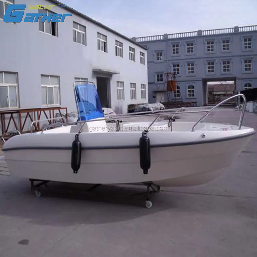 Gather Sport16ft fiberglass speed boat with outboard engine