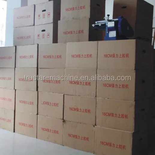 SX-41cm shoes gluing machine leather gluing machine (iron roll)