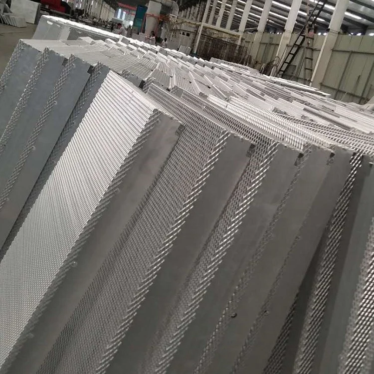 Suspended expanded metal ceilings