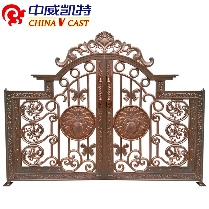 Роскошные ворота нового дизайна 2021, Прочные Литые алюминиевые ворота, индийские главные ворота