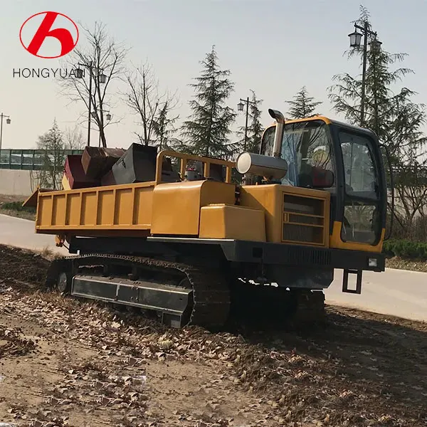 Steel crawler track truck dumper for sale