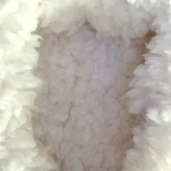 Winter Faux Fur Lined Socks with Plush Uppers and Eye Heads