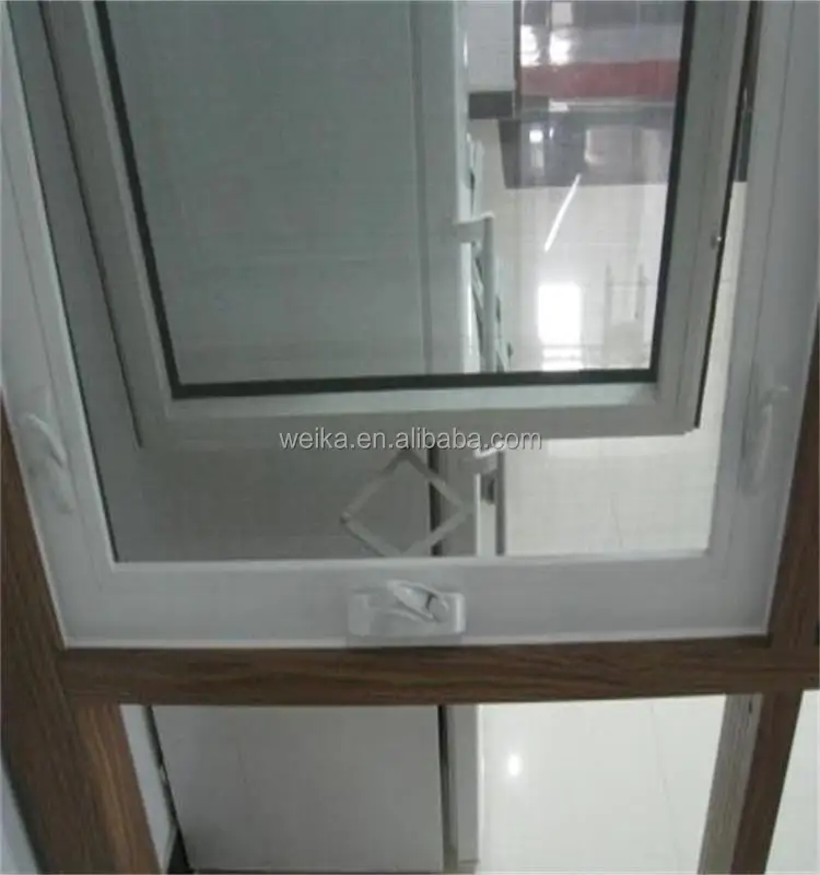 WEIKA brand Single hung sliding window pvc/aluminum window and door