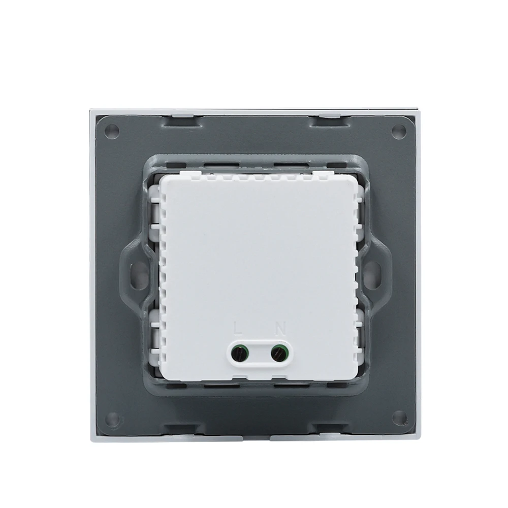 Smartdust Glass Panel 5V 2.1A Furniture Multi Wall Mount 2 USB Power Port Charge Socket