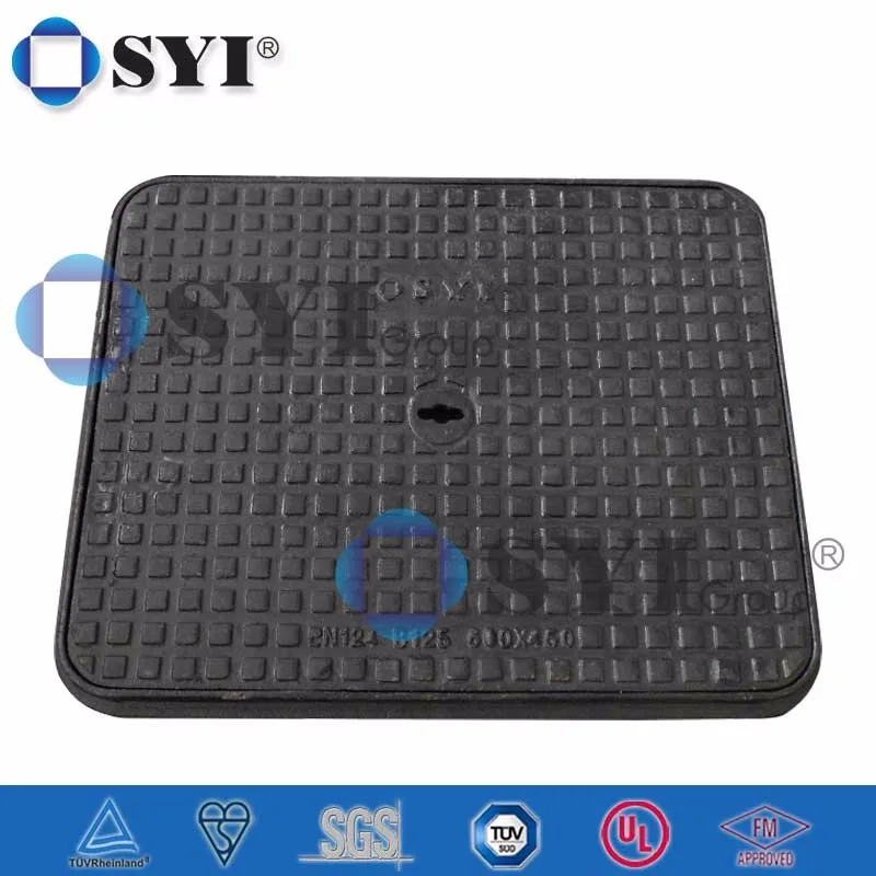 Hinge Type Manhole Cover with PE Gasket Iron Manhole Cover Fire Hydrant Manhole Cover