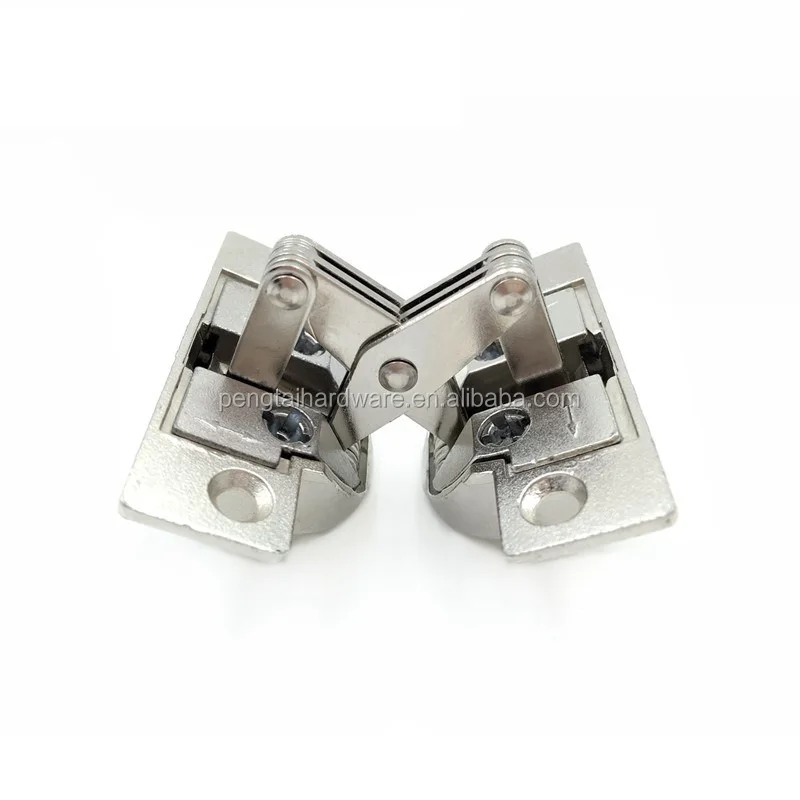Butterfly shaped 125 degree double cups Q Mitred Hinges for designer doors