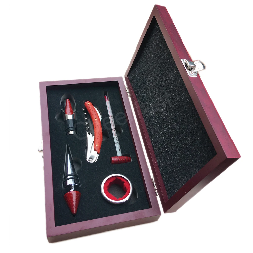 High quality Present Accessories Wooden Gift Set Wine