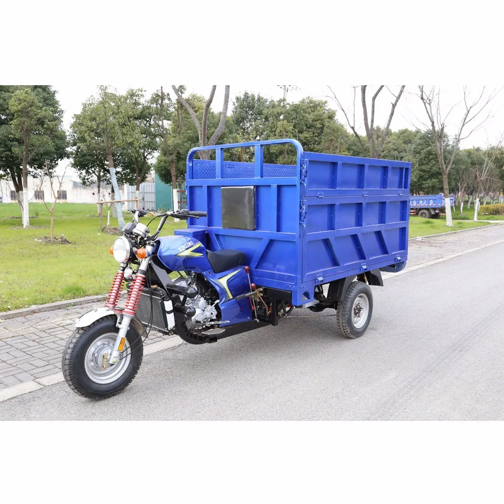 high-capacity garbage truck tricycle gasoline cargo tricycle