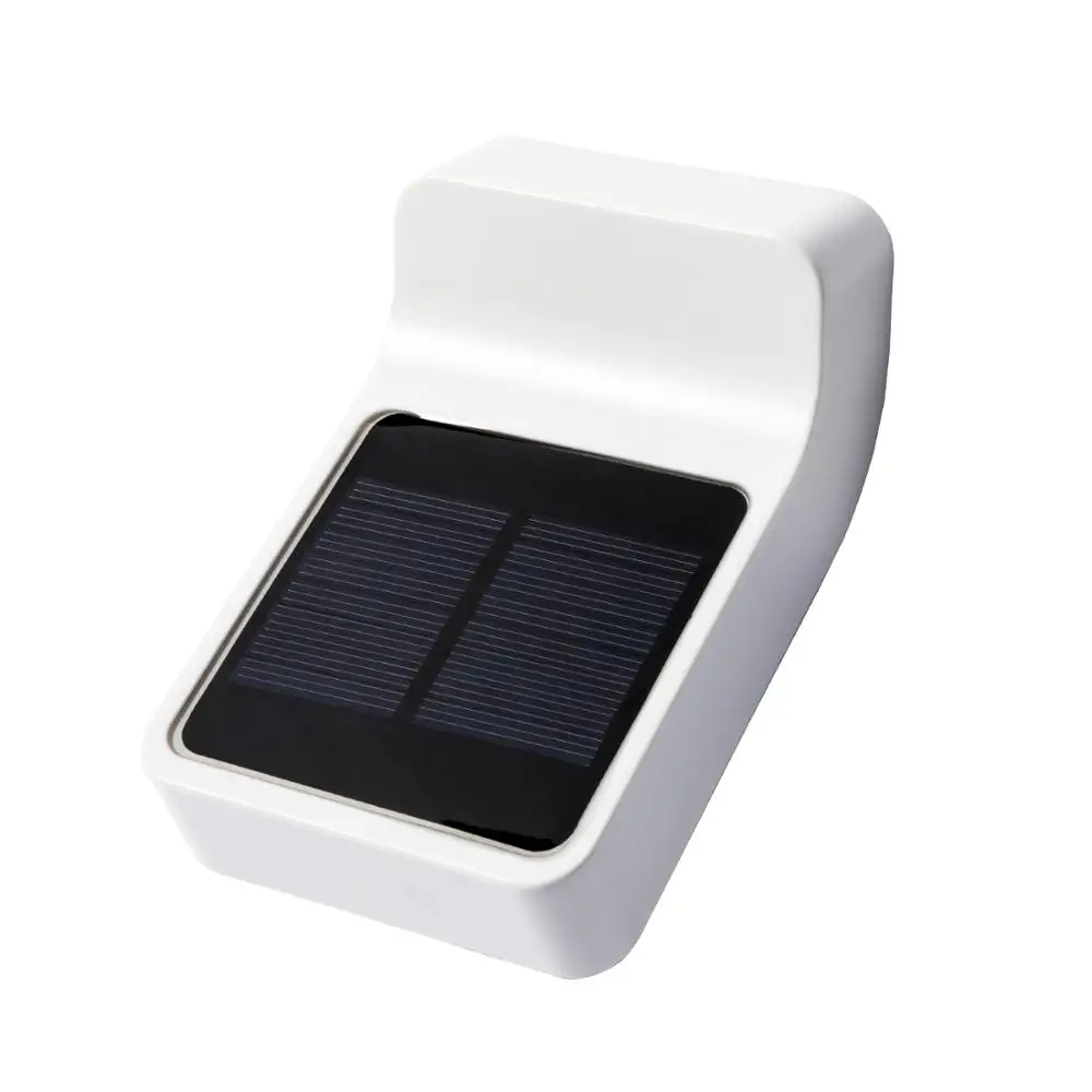 New Design Outdoor Solar Fence Lights Warm White LED Decorative Garden Landscape Lighting Battery ROHS Certified PC Plastic