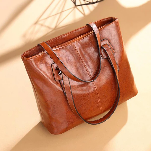 E3145 Large Capacity Of Women Tote Bags PU Leather Ladies Handbags Factory Style