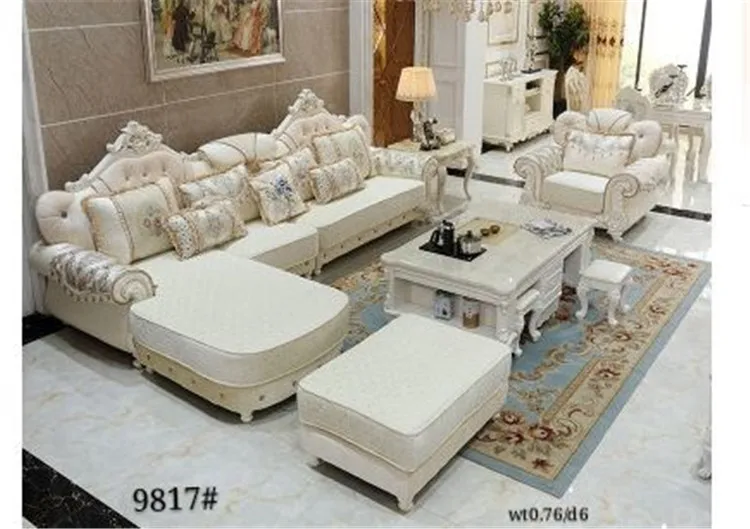 bright-colored leather sofa sets for living room modern