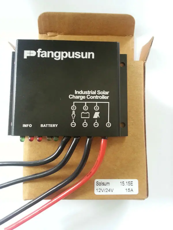 3A 7A 10A 15A Waterproof Solar Charger Controller for Solar Street Light System