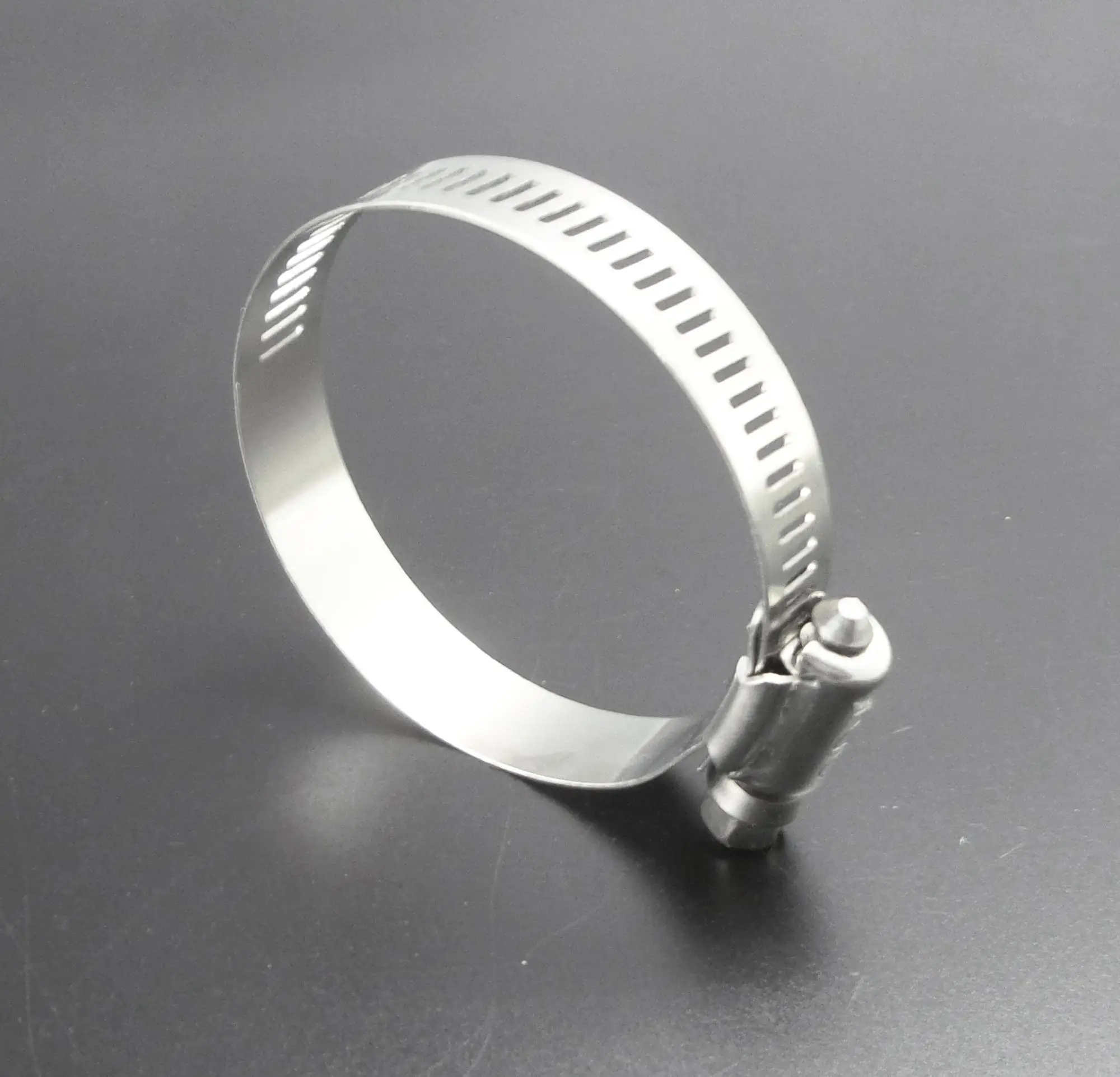 Industrial clip 4 inch stainless steel hose clamp which factory outlet