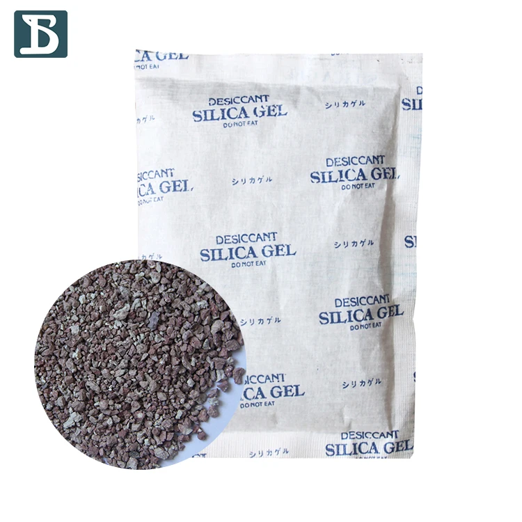 
High Purity Montmorillonite 200g Cargo Desiccant With Reticulated Paper For Photo Save 