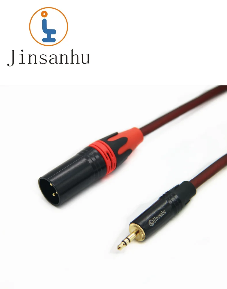 XLR male tojack OFC cablehone кабель connector1m OEM MRC063