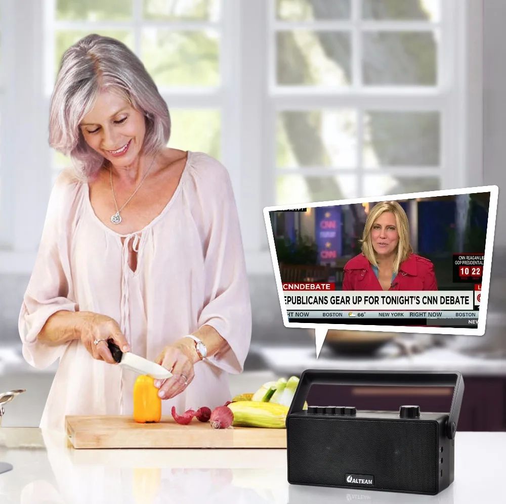 Best buy bluetooth private assistive tv listening device speaker amplifier