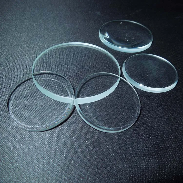 Corning Gorilla glass sheet OEM / ODM round ultra-clear tempered optical glass panel
