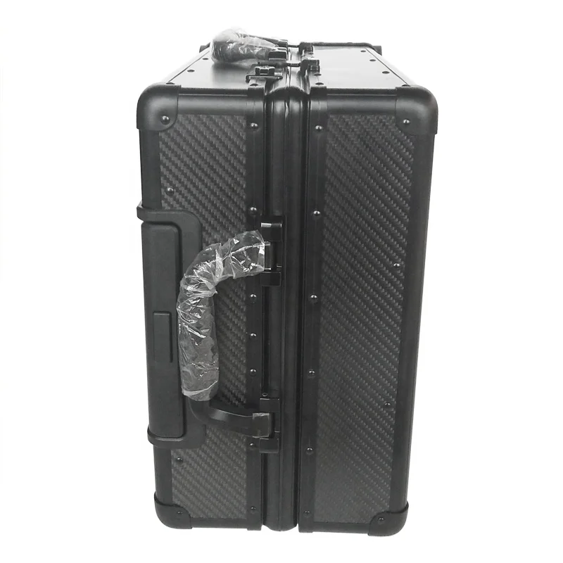 New factory direct sell 100% real carbon fiber trolley luggage suitcase