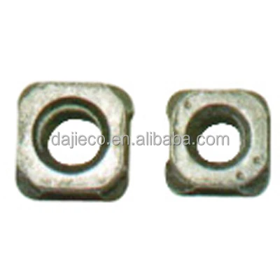 Spot welding tungsten welding electrode for nut