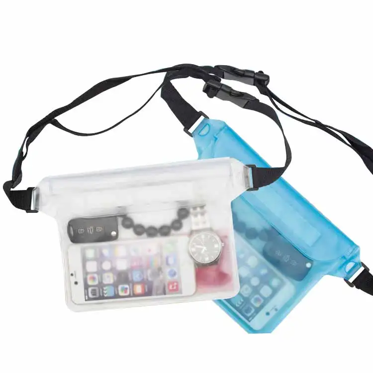 Running Belt Smart Phone Pvc Waterproof Waist Bag