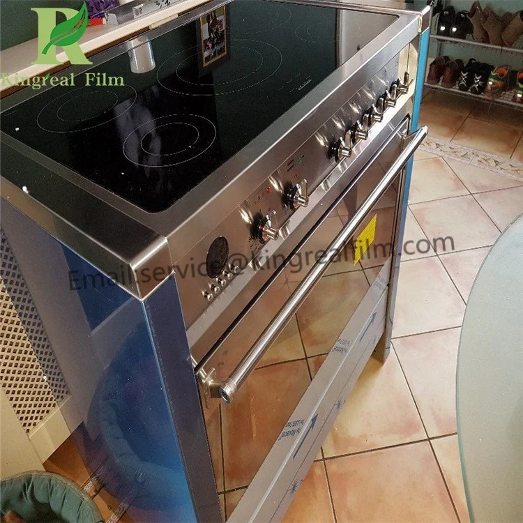 Прозрачный Self клейкая Защитная пленка для бытовой техники