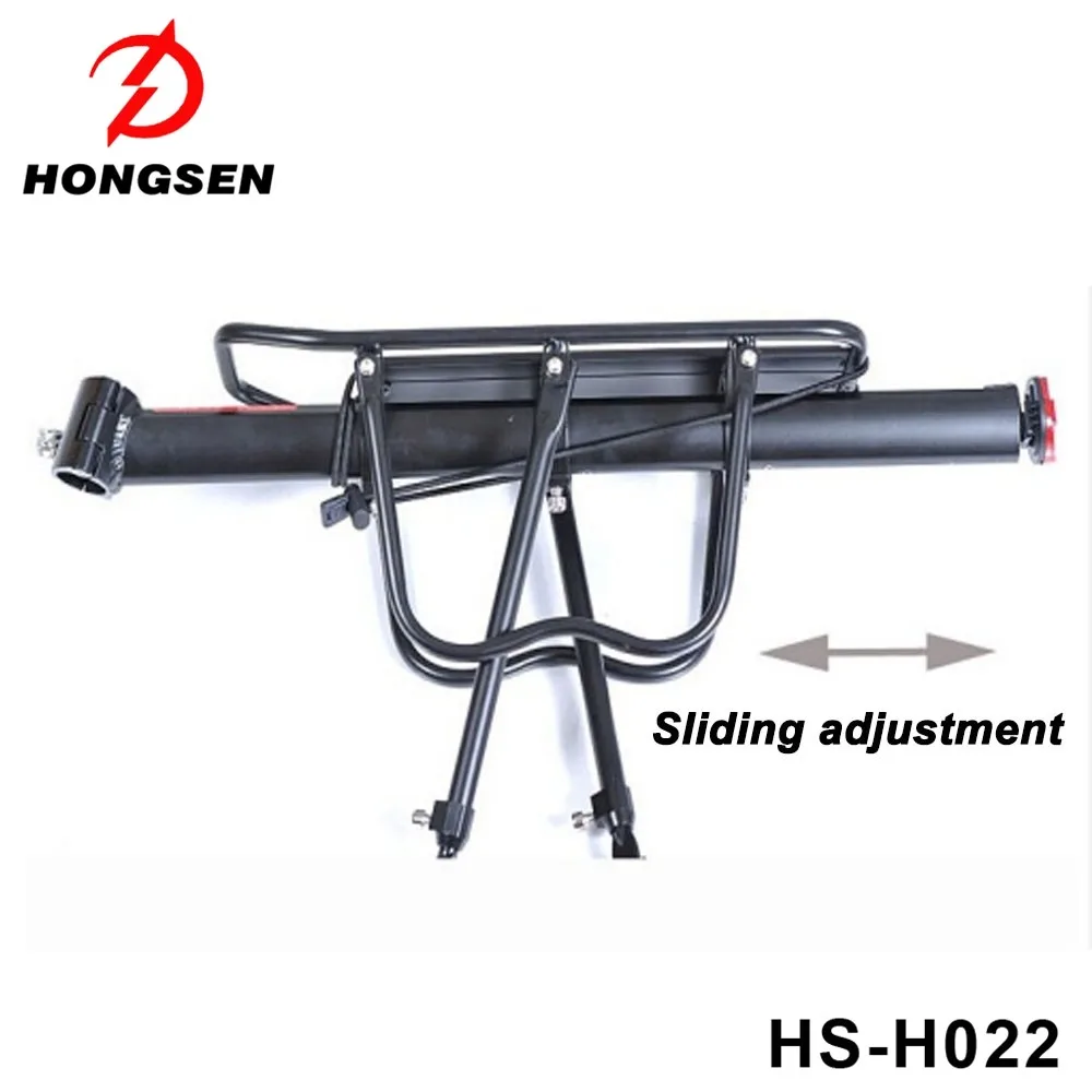 Back Rear Rack Alloy Bike Bicycle Seat Post Frame Carrier Holder Cargo Rack