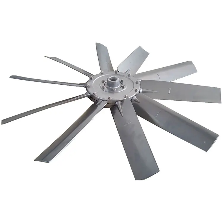 
low price large volume 1000mm diameter high abrasion resistant metal fan blades 