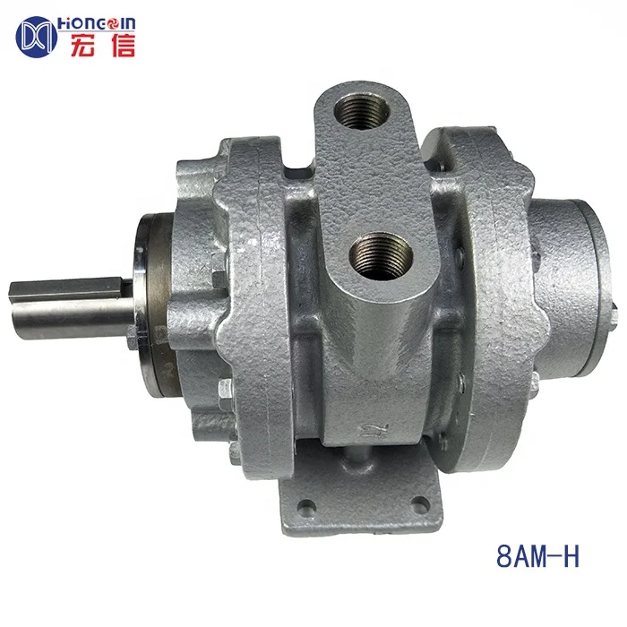 Rotary Vane Pneumatic Air Motor HX8AM-H 5.25hp pneumatic motor working