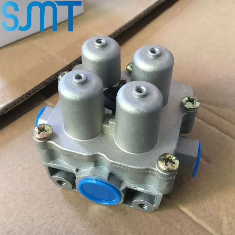 Часть грузовика, пневматический тормоз, четырехконтурный защитный клапан 9347142110