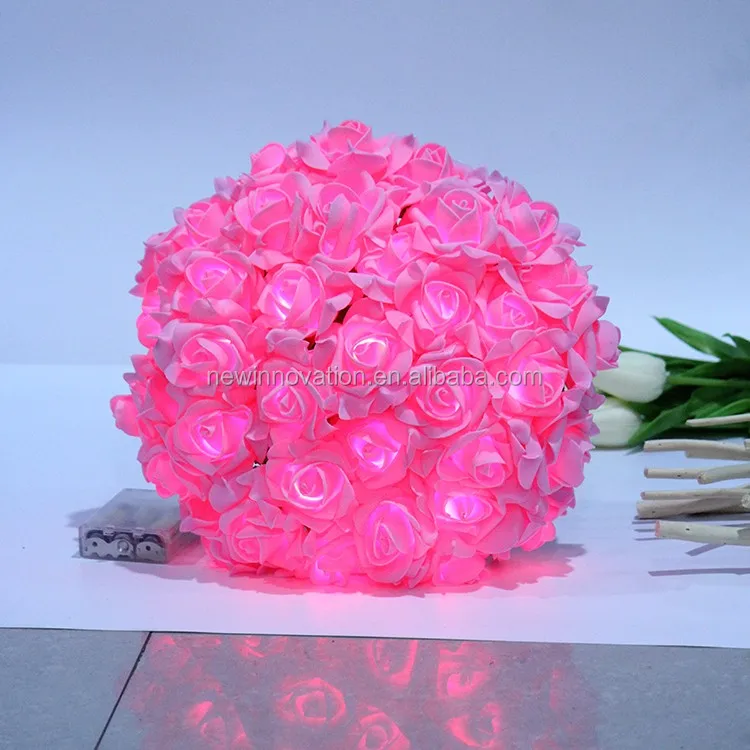 2021 горячая Распродажа H35 36L теплый белый искусственный цветок светодиодные лампы для свадебного украшения центральные части или украшение для домашней вечеринки