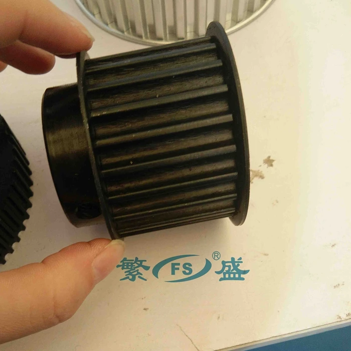 
CNC turning parts with high precision customized timing pulley as drawings 