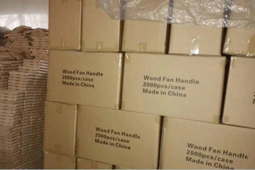 Cheap hand fan sticks manufacturer wooden sticks for hand fans wood with FSC certificate