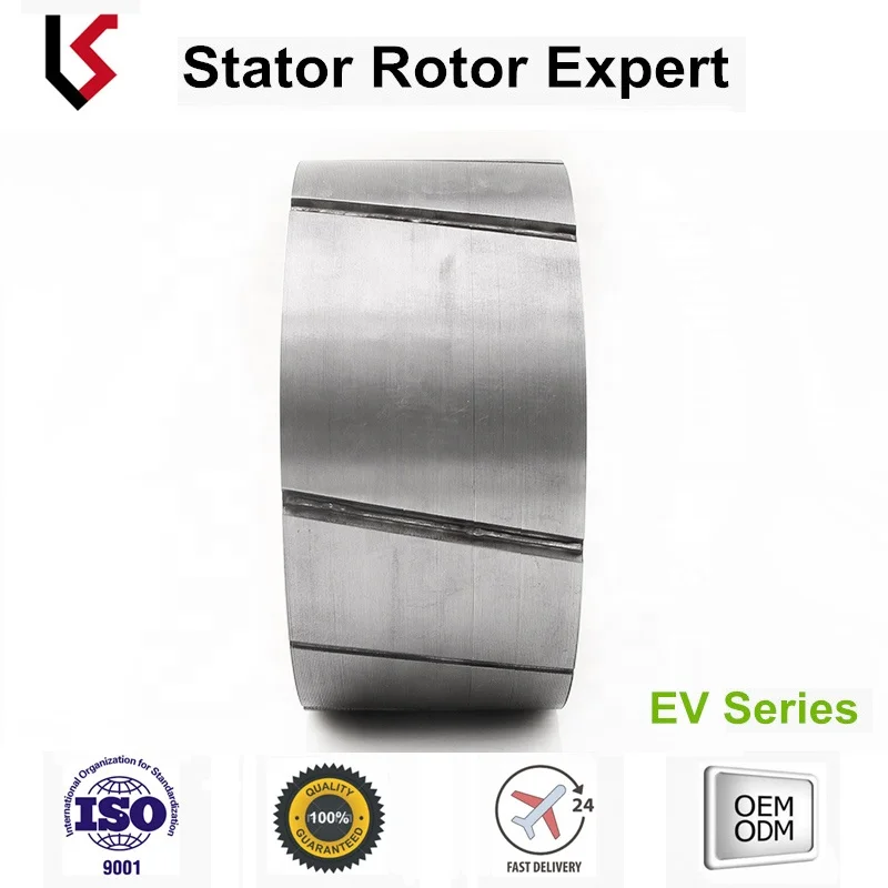 
Hybrid or electric driven car bldc motor stator and rotor OD 175 ID 110 slots 36 axle 38 silion steel lamination core 