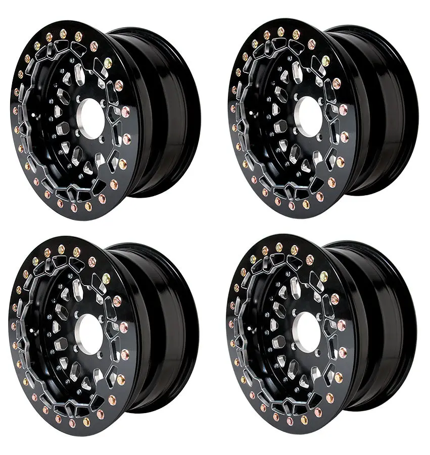 Колеса UTV Beadlock 15 дюймов x 7 4 + 3 4/156 передние и задние колеса для YXZ