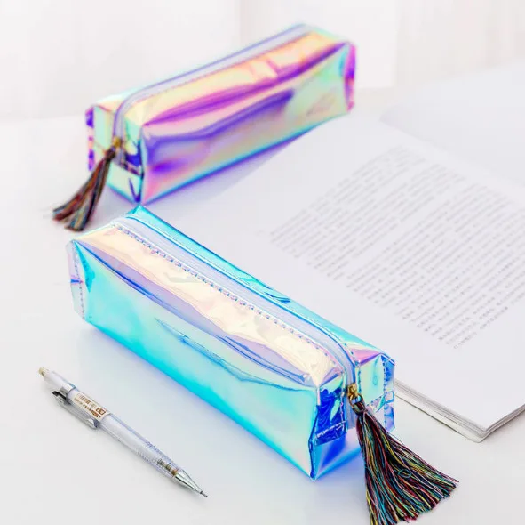 
Hologram Holographic Laser Makeup Bag Pencil Case Bag Card Holder 