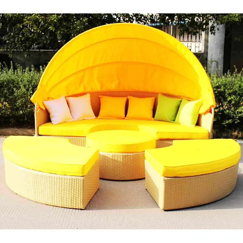 
2018 Popular Superior Quality Rattan Day Bed 