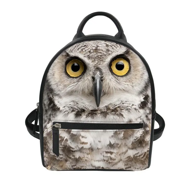 LYMECH print oem leather backpack multipurpose money clip wallet fashion pattern pack bag for lady women girl female