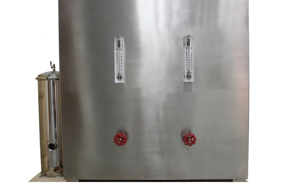Large capacity industrial water ionizer for alkaline water bottling plant
